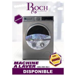 Machine A Laver Roch 10KG + 6KG Sechage RWDR-10D6-H (Copie)